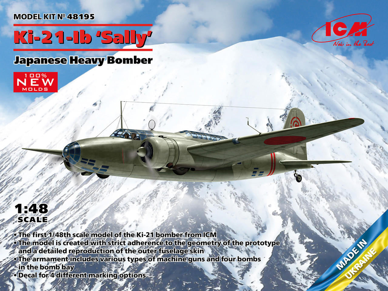ICM 1/48 Ki-21-Ib "Sally" 48195